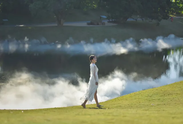 青秀山這片湖，又美又出片，還能拍到仙氣飄飄