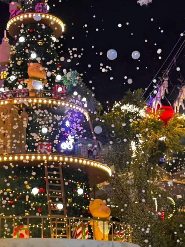 來赤坎提前享受聖誕的狂歡啦！