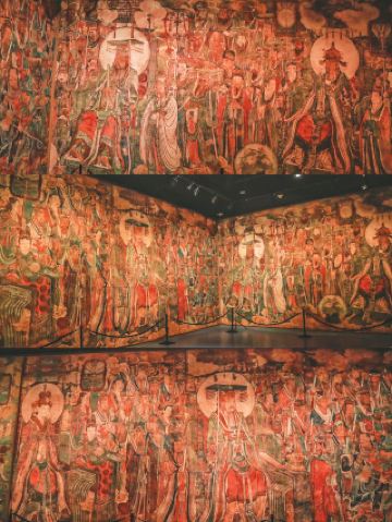 286人の神仙が勢揃い、圧巻です！永楽宮の国宝！