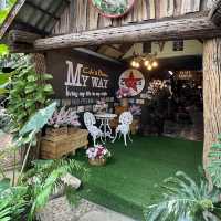 📍 My way cafe & bistro - Pasak dam 🏡☕️🧁⛅️ 