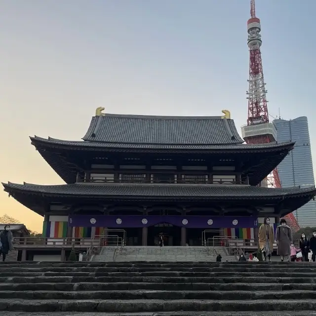 Iconic Temple in Tokyo City 