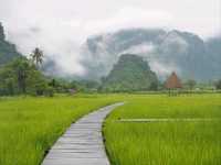 จุดเช็คอินที่เที่ยวที่พักยืนหนึ่งในวังเวียง