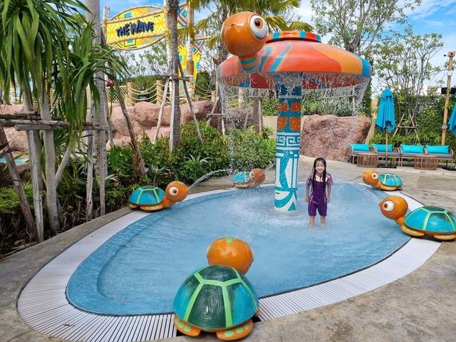 สวนน้ำ The Wave Pool - Aloha Hawaii 🌊⛱️☀️