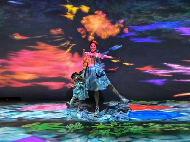 🦋Teamlab🐋光影效果🦎沉浸式體驗🧑🏻‍🎨啟發小朋友的創造力