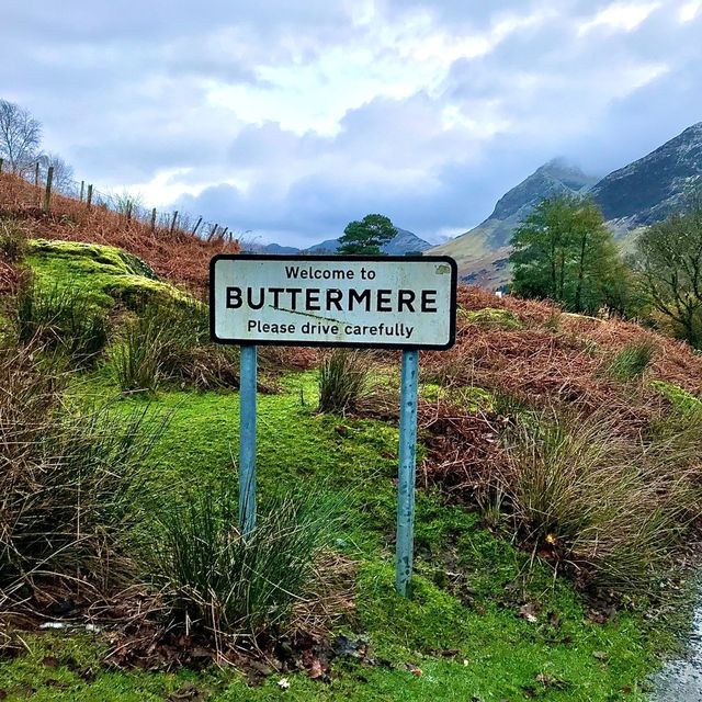 The idyllic lake and village of Buttermere