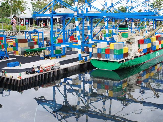 Impressive MINILAND are all built by Lego