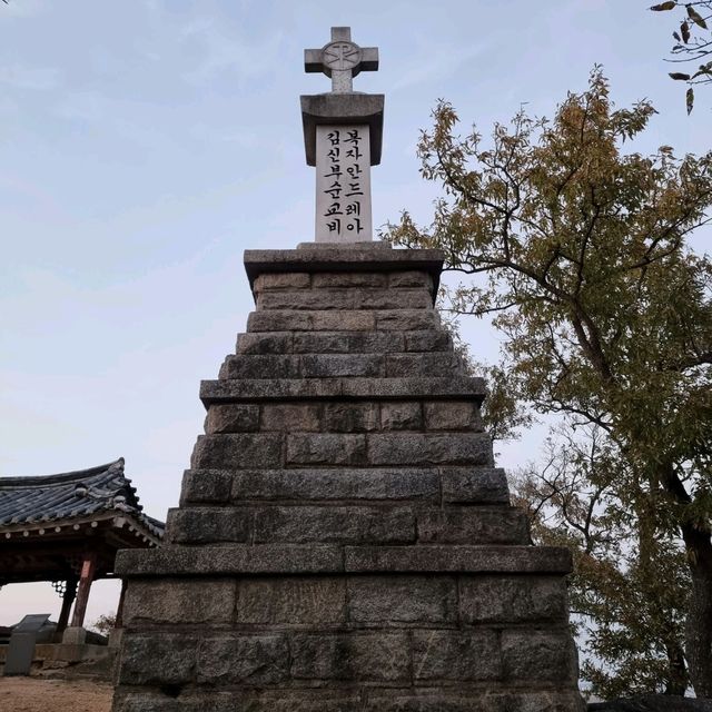 조선인 최초의 사제. 착지처 나바위성당