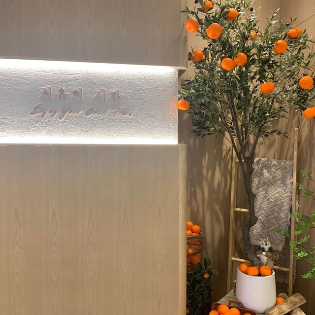 濟州柑橘主打Cafe