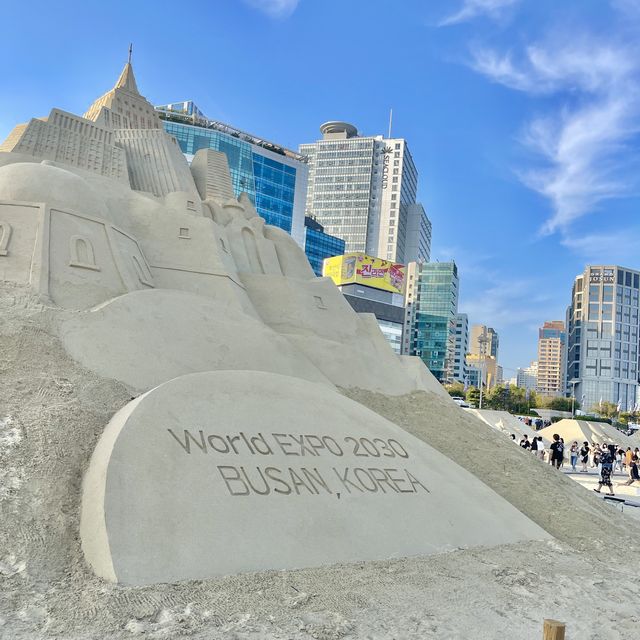 국내 유일의 모래축제 in 부산 해운대 ★ 