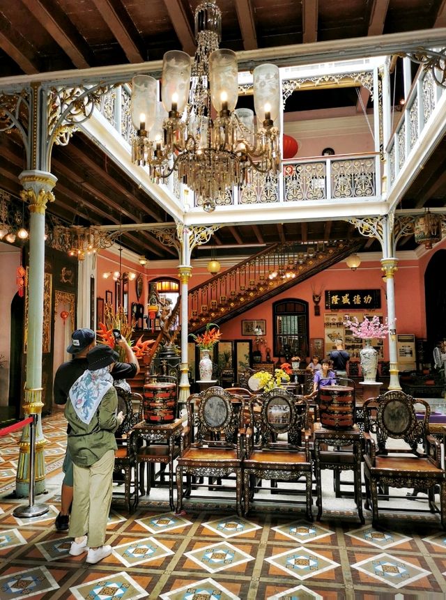 The gorgeous Peranakan musuem in George Town.