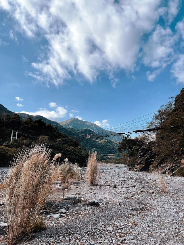 📍台東。金崙野溪溫泉