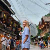 ที่พักแม่กำปอง จอดรถแล้วเดินเที่ยวได้เลย