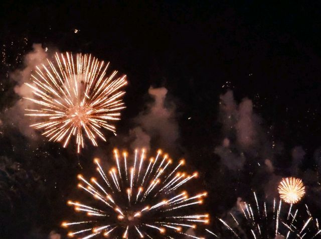 國慶煙花🎆31888枚煙花維港上空綻放 
