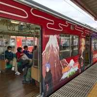 ชิโมโยชิดะ...สถานีเจดีย์แดงชมวิวฟูจิ