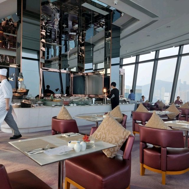 港島海逸君綽酒店自助早餐  坐看海景悠然自得