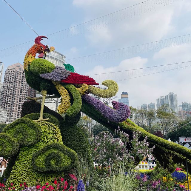 Flower Show 2023 at Victoria Park Hongkong