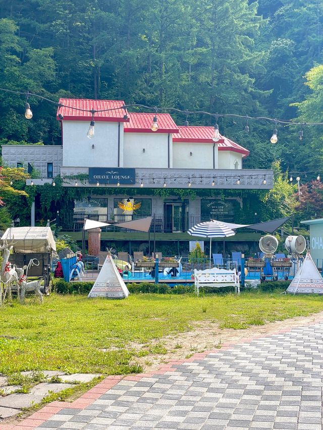 프라이빗한 개별수영장과 함께한 풀램핑 🏝️🏕️