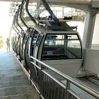 EXPERIENCING THE GONDOLA LIFT IN FIRA!