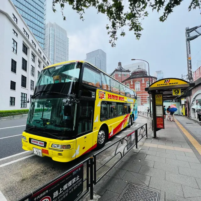 🇯🇵 Open top sightseeing bus