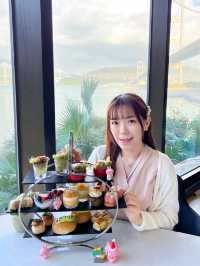 🌟望住青馬大橋180度全海景歎下午茶😋