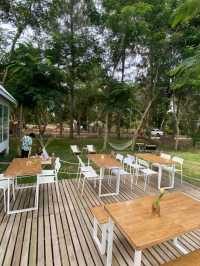 Little forest & a big river cafe