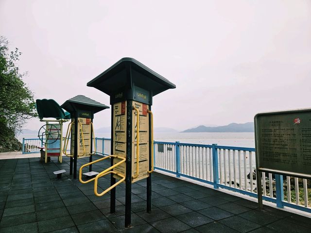 香港美麗如畫的沙灘