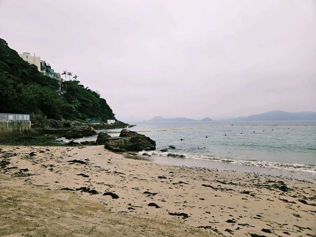 香港美麗如畫的沙灘