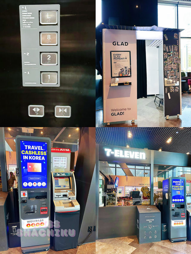 ⭐️超方便～地鐵站、便利店、提款機酒店😎
