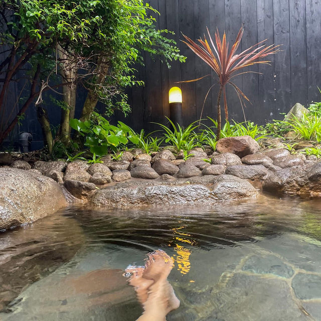 แช่ออนเซ็นบ่อส่วนตัว Beppu 