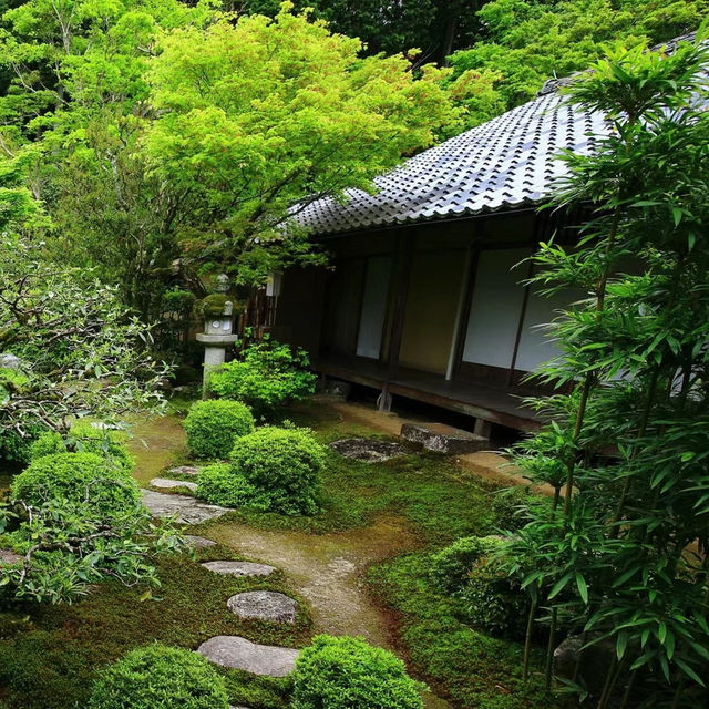 「安養園庭園」禪意枯山水景觀，超脫塵世的靈性狀態