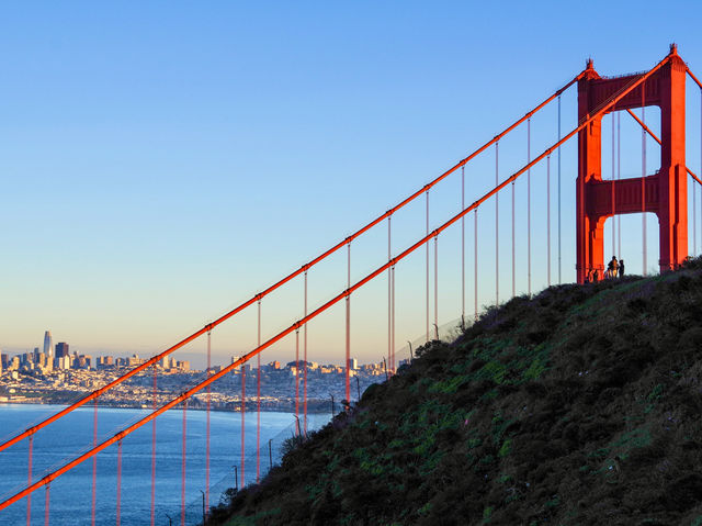 【アメリカ・サンフランシスコ】迫力満点のシンボル橋🌉