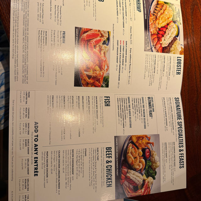 미국 하와이 레스토랑 레드랍스터 red lobster