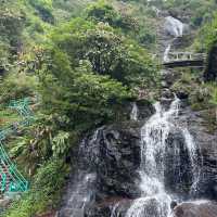 Touristy Silver Waterfall