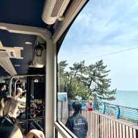 💙超美釜山海雲台天空膠囊列車🚡🌊私人包箱兼享超美海景體驗