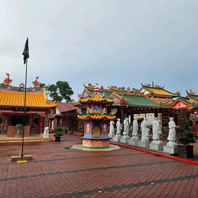 Ancient chinese temple nestled in the outskirt of Desaru town