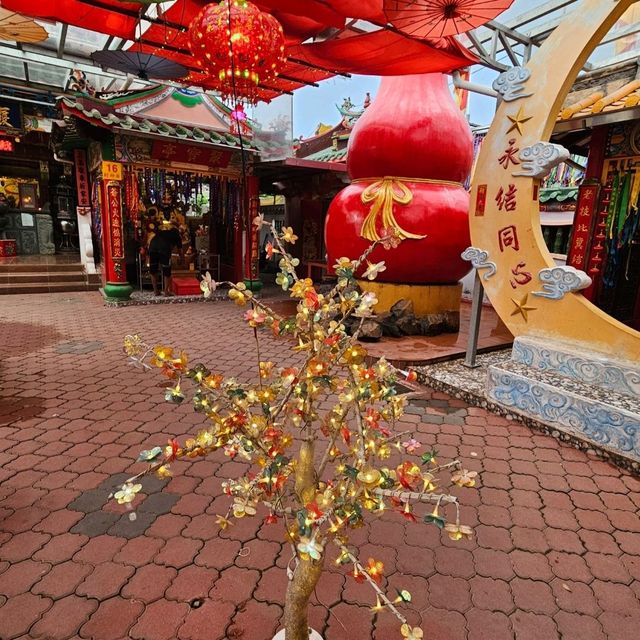 Ancient chinese temple nestled in the outskirt of Desaru town