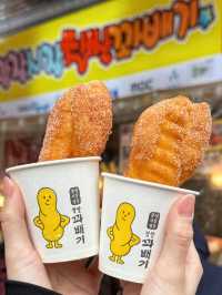 【韓国・鐘路】即リピ‼️広蔵市場の大人気揚げたてクァべギ
