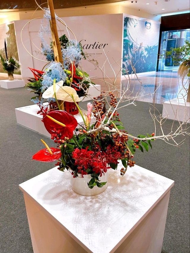 Stunning Sogetsu Ikebana Awakening Exhibition 