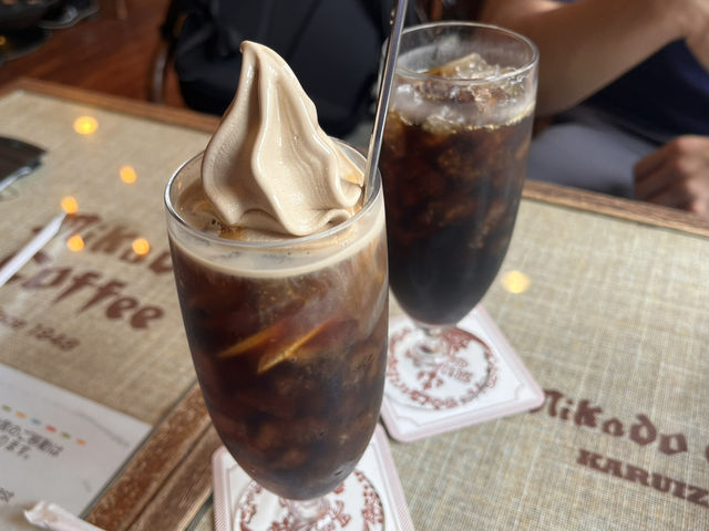 軽井沢銀座商店会でミカド珈琲を満喫@軽井沢☕️
