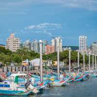 "Tamsui ตั้นสุ่ย"จุดชมวิวพระอาทิตย์ตก ไทเป