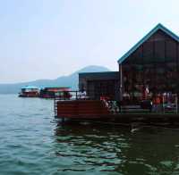 ล่องแพ นอนท้ายเขื่อนศรีนครินทร์