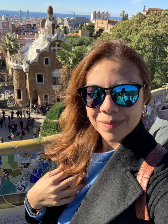 ❤️Stunning Park Guell-A MUST VISIT in Barcelona