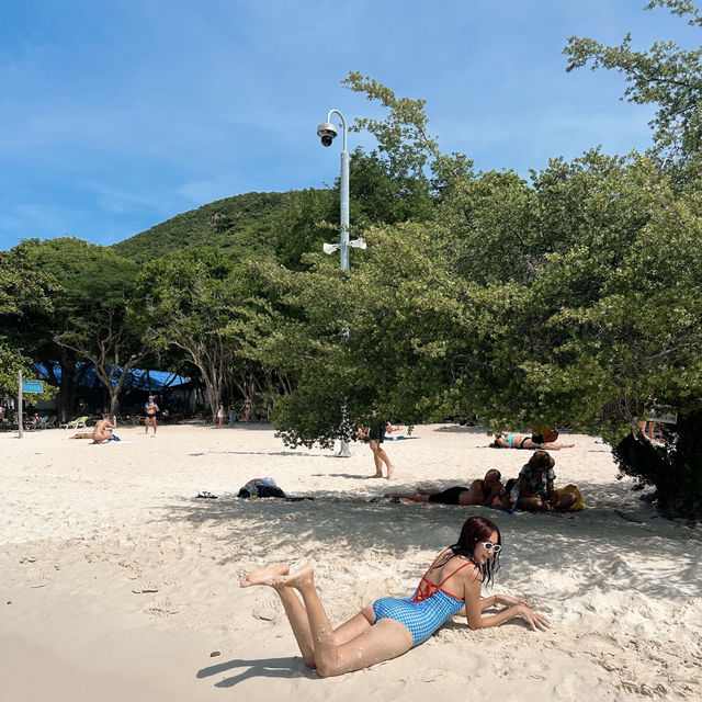 #หาดเทียน #เกาะล้าน #ช่วงนี้น้ำใสมาก