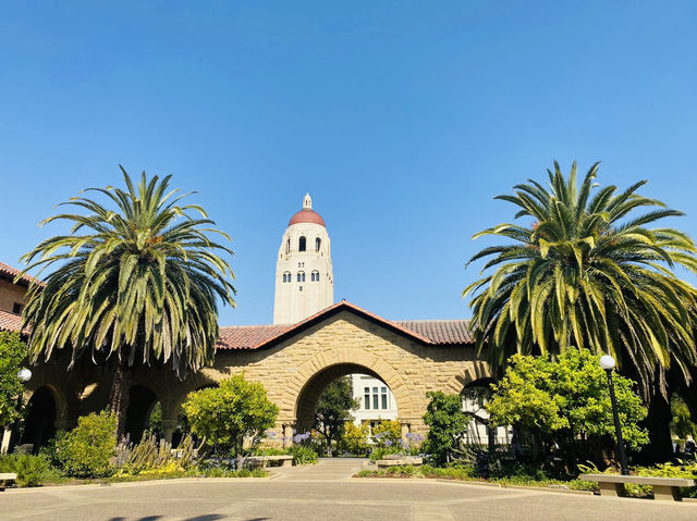 アメリカ観光　スタンフォード大学散策！