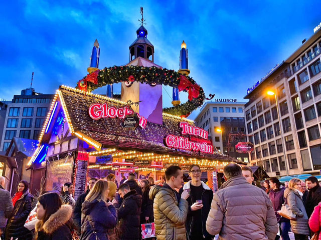 🇩🇪Even more beautiful at night-Frankfurt Christmas Market🇩🇪