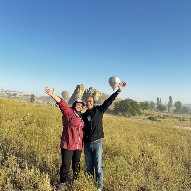 Hot air balloon at cappadocia