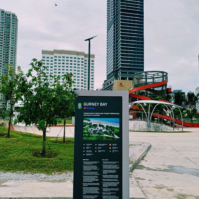 馬來西亞檳城喬治城新地標海濱公園景點:Gurney Bay Park，適合拍照📸打卡親子遊