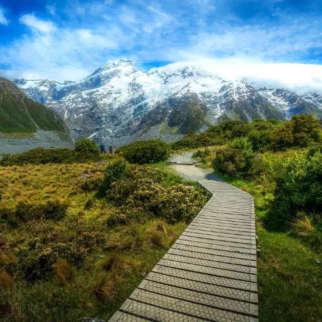 Aoraki / Mount Cook National Park is also part of a UNESCO World