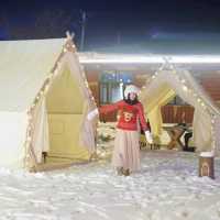 เมืองหิมะ Snow Valley Wuchang เมืองน่ารักๆในหุบเขา