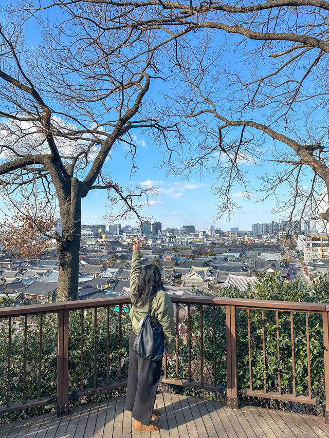 전주 한옥마을 뷰가 멋진 ‘오목대'